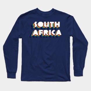 South Africa Pride Flag Colors Long Sleeve T-Shirt